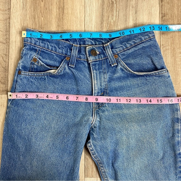 Vintage Levi's Orange Tab Straight Leg Crop Jeans W28 L24 - Picture 11 of 14